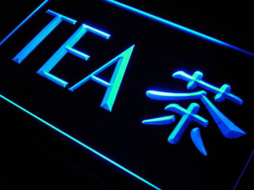 Tea Chinese Word Neon Light Sign